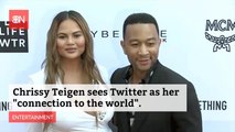 Chrissy Teigen Loves Her Twitter Connection