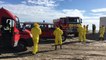 Pollution aux hydrocarbures : les opérations de nettoyage ont commencé sur la plage de Piémanson