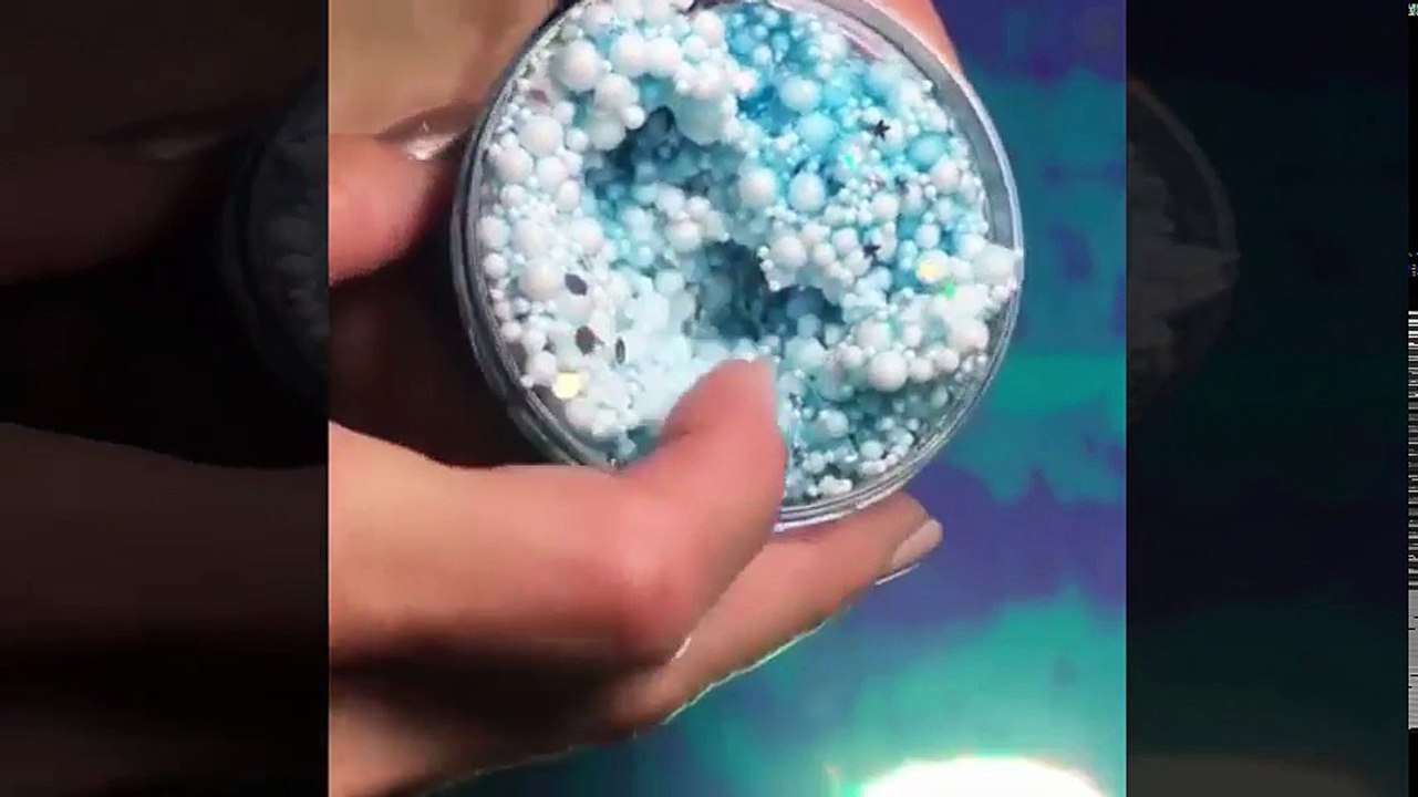 Relaxing Slime ASMR - Cutting Slime !!