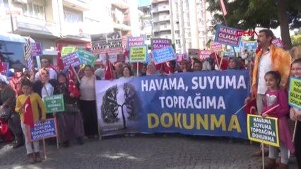 Aydın'da Çevrecilerden Jeotermal Eylemi