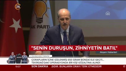 Kurtulmuş'tan Cihangir İslam'a: Senin zihniyetin, duruşun batıl