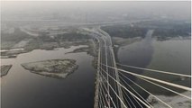 Watch: India’s the first asymmetrical cable-stayed, Delhi's Signature Bridge