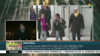 Download Video: España: Fiscalía acusa de rebelión a independentistas catalanes