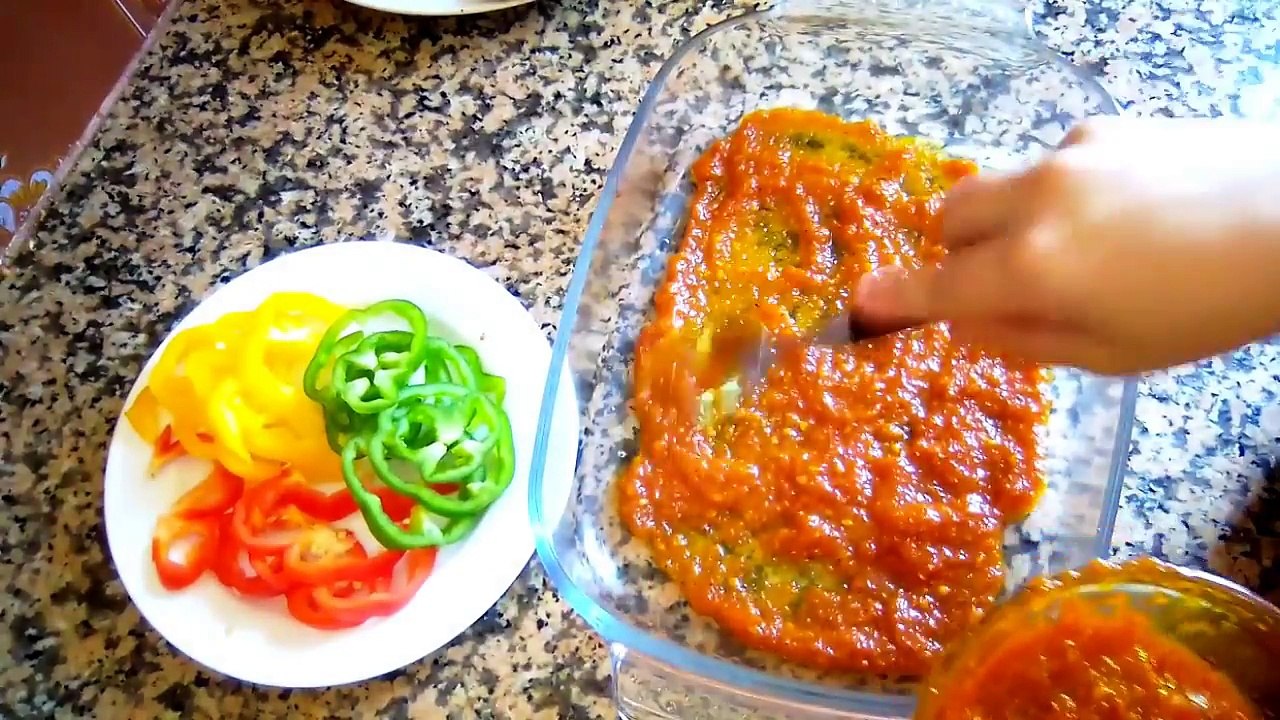 اكلة صيفية للغذاء في الفرن لذيذة وسريعة التحضير