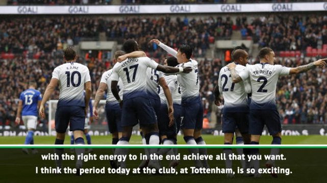 This period at Tottenham is 'so exciting' - Pochettino