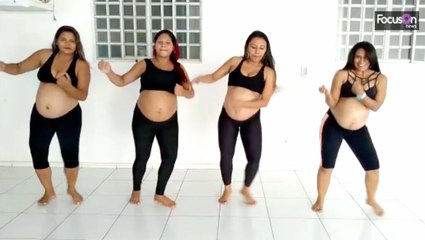 Pregnant Moms Have Got The Moves!