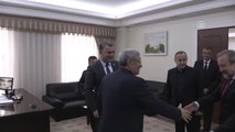 Türkiye'nin Taşkent Büyükelçisi Şen ve Beraberindeki Heyet, Yüksek Meclis Başkanı Erniyazov...