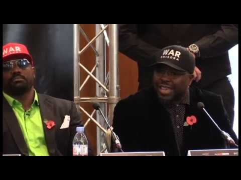 PRESS CONFERENCE | DILLIAN WHYTE VS DEREK CHISORA II - BOXING