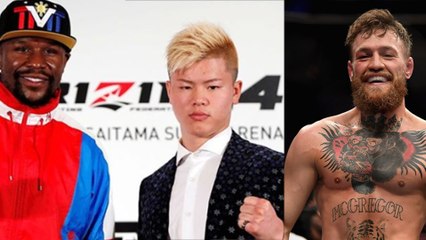 Mayweather Opponent Tenshin Nasukawa Reacts To Conor Mcgregor Calling Him “Fake Jackie Chan”