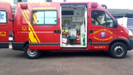 Mulher com ferimento na cabeça é socorrida