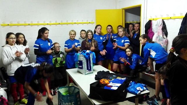 Chant de la victoire de l'AFB lors de la réception du FC Rambouillet Yvelines