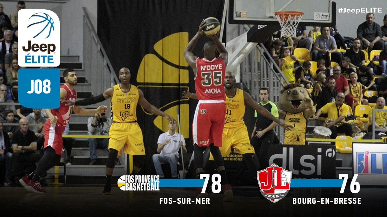 Jeep® ÉLITE : Fos-sur-Mer vs Bourg-en-Bresse (J8)
