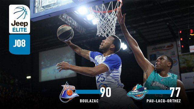 Jeep® ÉLITE : Boulazac vs Pau-Lacq-Orthez (J8)