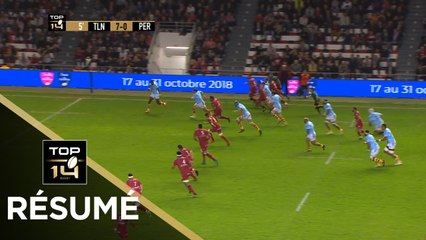 TOP 14 - Résumé Toulon-Perpignan: 26-16 - J9 - Saison 2018/2019
