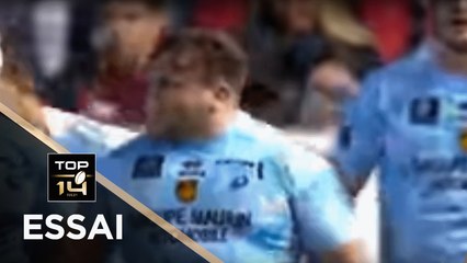 TOP 14 - Essai Enzo FORLETTA (USAP) - Toulon - Perpignan - J9 - Saison 2018/2019