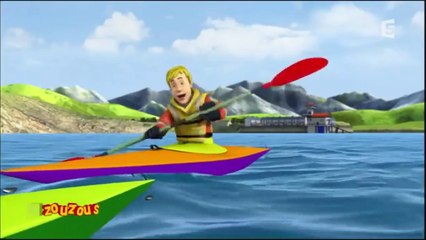 Sam Le Pompier: La course en kayak - Le manchot qui marchait en canard