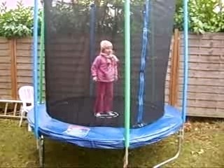 un trampoline pour Noël