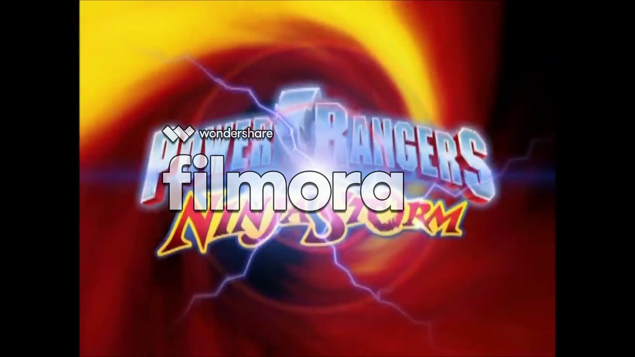 Power Rangers Ninja Storm with Super sentai Series Logo.wve