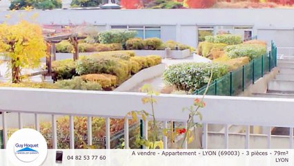 A vendre - Appartement - LYON (69003) - 3 pièces - 79m²