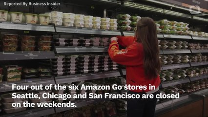 Amazon Go Stores Do Not Benefit From Opening On The Weekends
