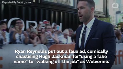 Hugh Jackman Responds To Ryan Reynold's Fake Political Ad