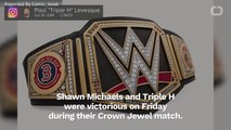 Shawn Michaels and Triple H Defeat The Undertaker and Kane at Crown Jewel