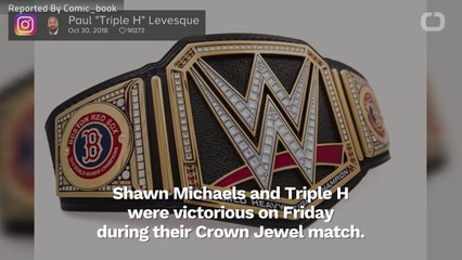 Shawn Michaels and Triple H Defeat The Undertaker and Kane at Crown Jewel