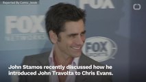 John Stamos Talks About Intro-ing John Travolta & Chris Evans