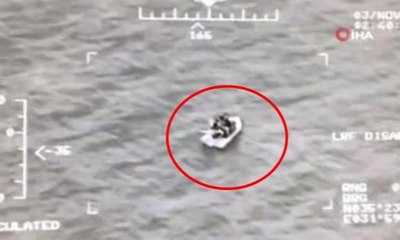 Denizin ortasında mahsur kaldılar