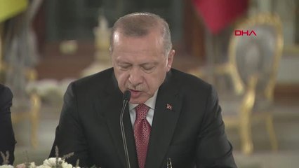 İstanbul Cumhurbaşkanı Erdoğan ve Poroçenko'dan Ortak Basın Toplantısı