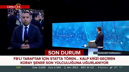 FB'li taraftar için statta tören