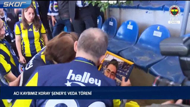 Koray Şener veda töreni