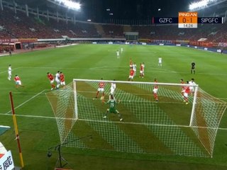 كرة قدم: الدوري الصيني الممتاز: غوانغزو إيفرغراندي 4-5 شنغهاي سيبج