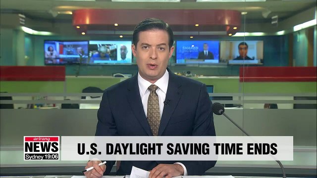 Time difference between S. Korea, U.S. widens as daylight saving time ends