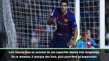 11e j. - Valverde : "Nous sommes heureux avec Suarez"