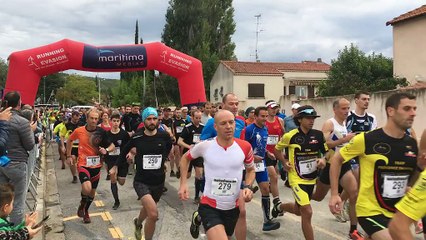 Le départ de l'Escapade d'Ensuès