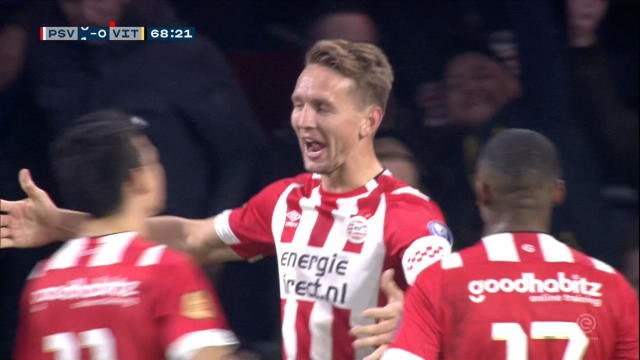 Pays-Bas - Le PSV s'impose grâce à un bijou de Luuk De Jong
