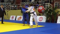 Finale bronze National judo 2018 -57kg entre Alexiane Hubert (Top Niveau Tournai) et Aurore Schneiders