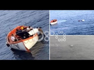 Ora News siguron videon e momentit të shpëtimit të 4 peshkatarëve