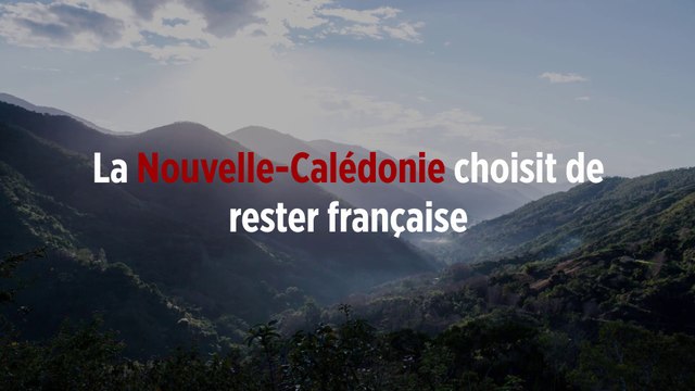 La Nouvelle-Calédonie choisit de rester française