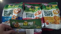 [SNACK] Assortiment de 3 Bretzel Chips Nouveauté - Studio Bubble Tea Food unboxing food