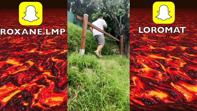 THE FLOOR IS LAVA CHALLENGE LE SOL C'EST DE LA LAVE