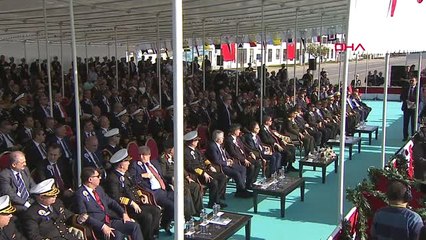 İstanbul- Cumhurbaşkanı Erdoğan Tcg Burgazada'nın Deniz kuvvetlerine Teslimi Töreninde...