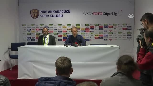 Mke Ankaragücü - Kayserispor Maçının Ardından - İsmail Kartal