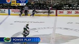 NHL 2003 WCSF Canucks vs Wild Series Review (part 2 of 3)