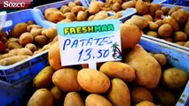 KKTC'de bir kilo patates 25 lira