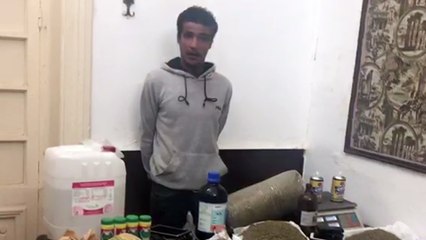 ضبط عاطل بحوزته 5 كيلو استروكس فى الدقى
