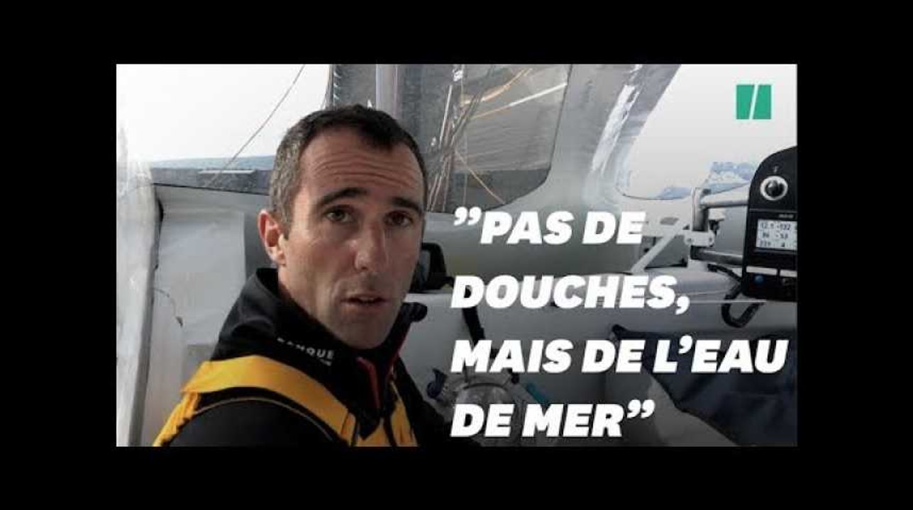 Sur la Route du Rhum 2018, pas de douches mais de l'eau de mer et du savon