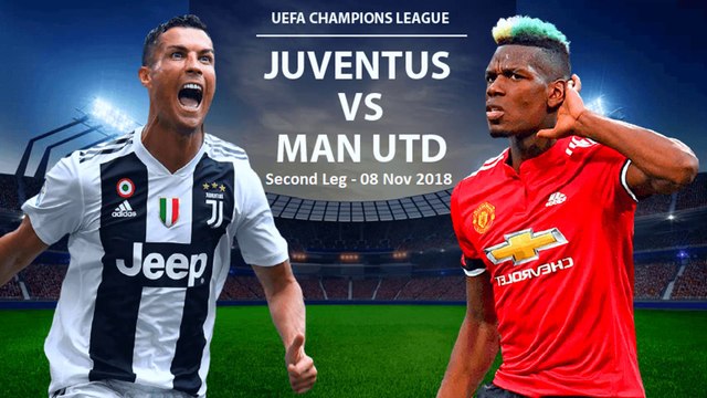 Juventus vs Manchester United UEFA Champions League - 08 Nov 18 - Second Leg