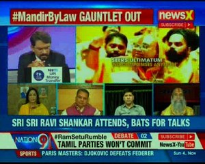 #MandirByLaw Seers present resolution to build Ram Mandir; Who'll put votes to talk? Nation at 9